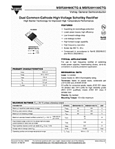 DataSheet MBR20H100CTG pdf